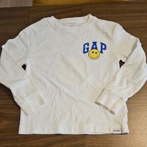 Gap × SmileyWorld® Kids 100% Organic Cotton Long Sleeve T-Shirt | XS 4/5